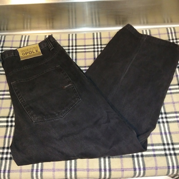 southpole black jeans